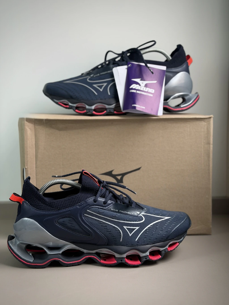 Mizuno Pro 14 Azul e Vermelho