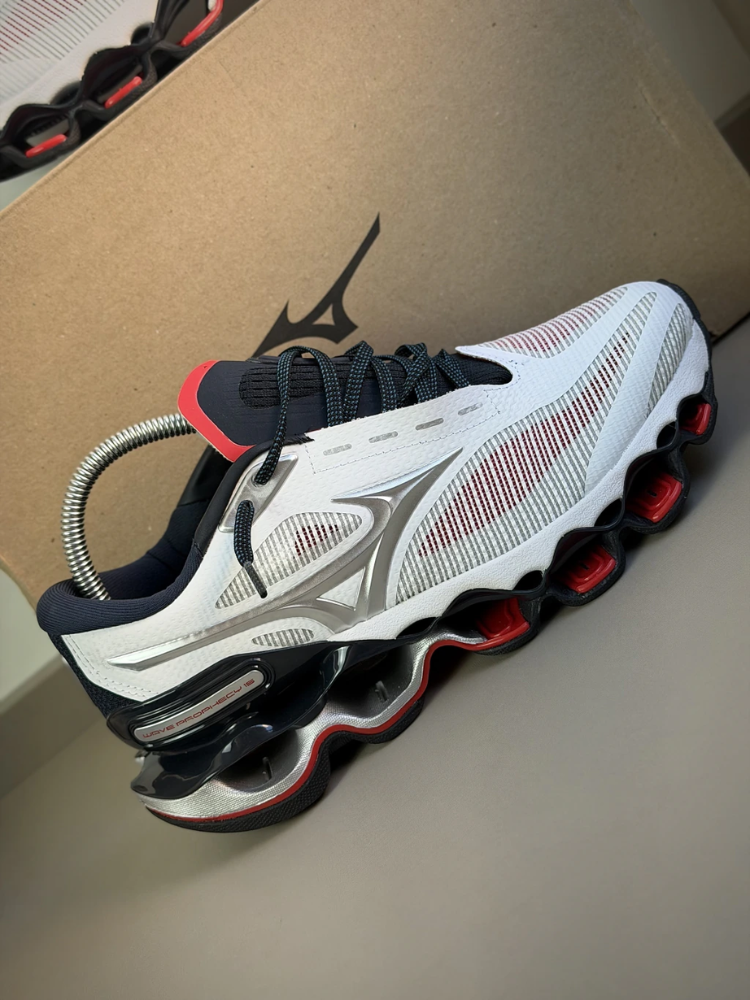 Mizuno Pro 15 SE - Branco e Vermelho