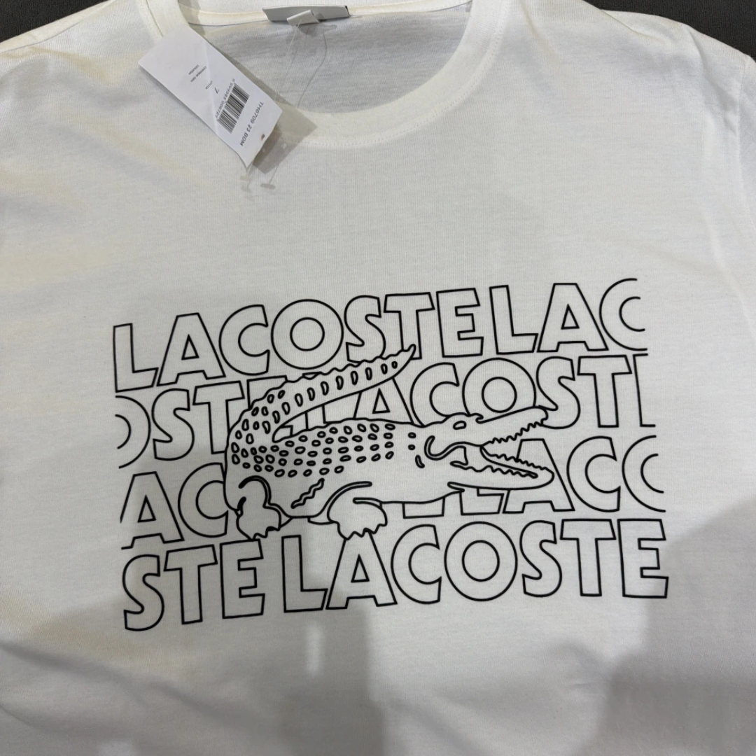 T-Shirt Lacoste Branca