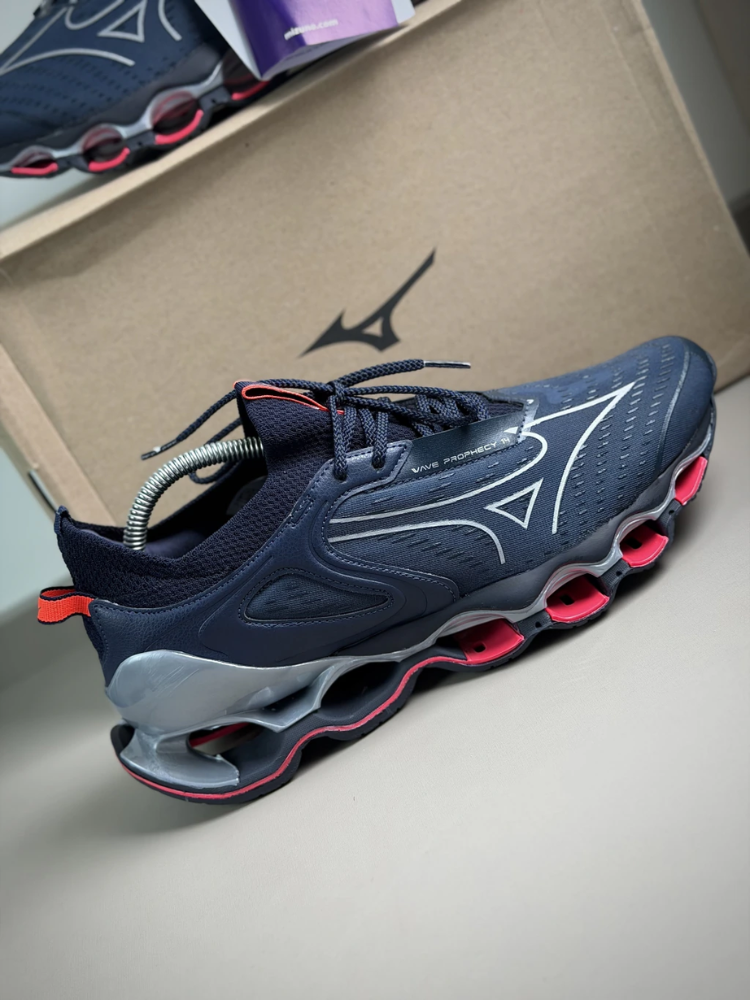 Mizuno Pro 14 Azul e Vermelho